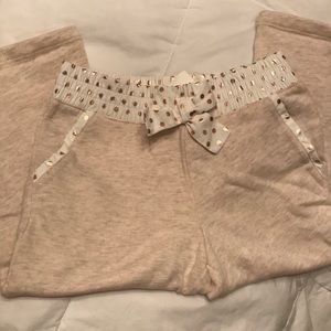 Tan and Gold Baby Gap Sweatpants